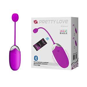 Abner Luxe Vibrating Egg - Discreet Remote Control, 12 Functions, Silicone Design