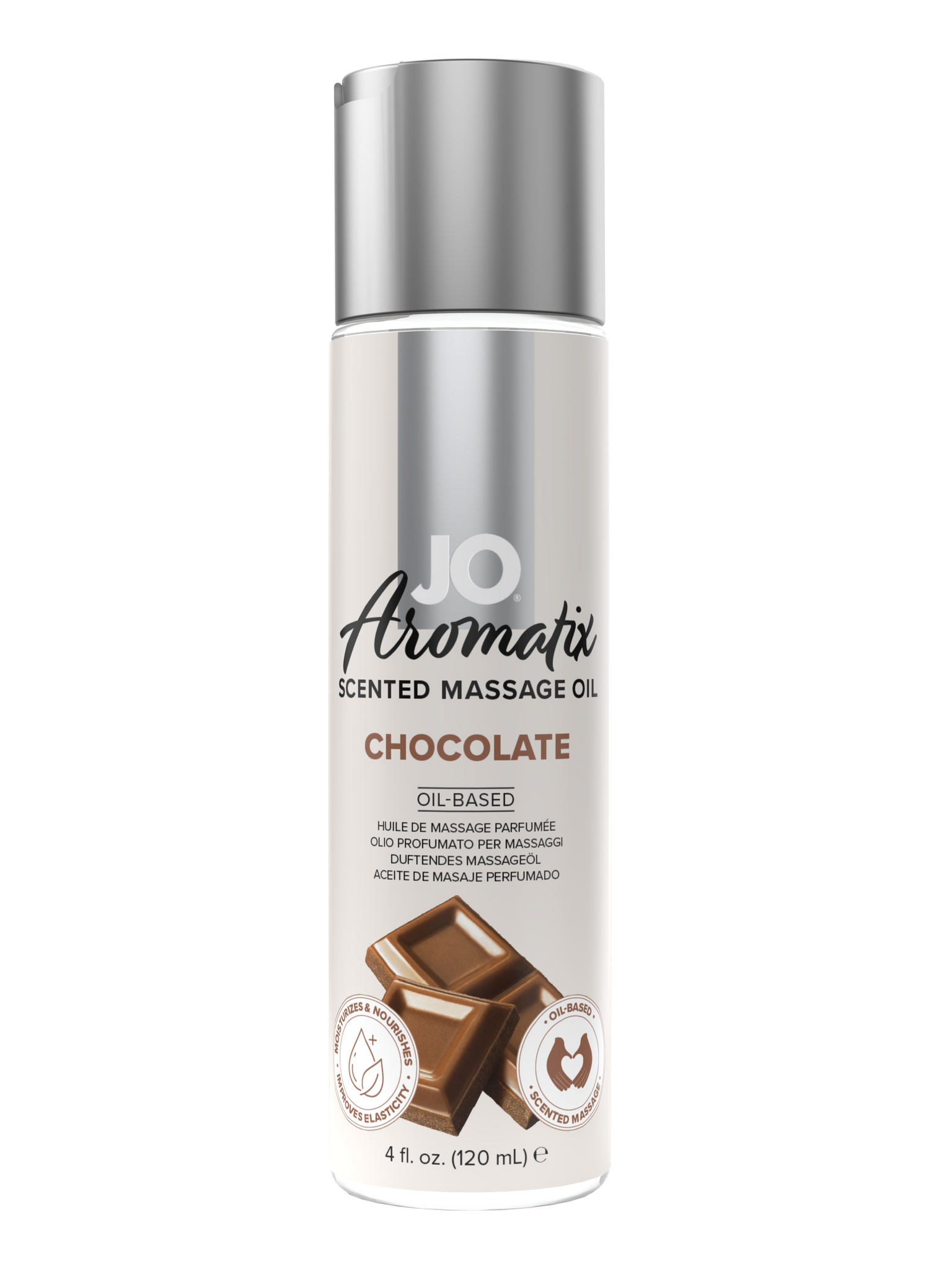JO Aromatix Chocolate Massage Oil 4 Oz / 120 ml
