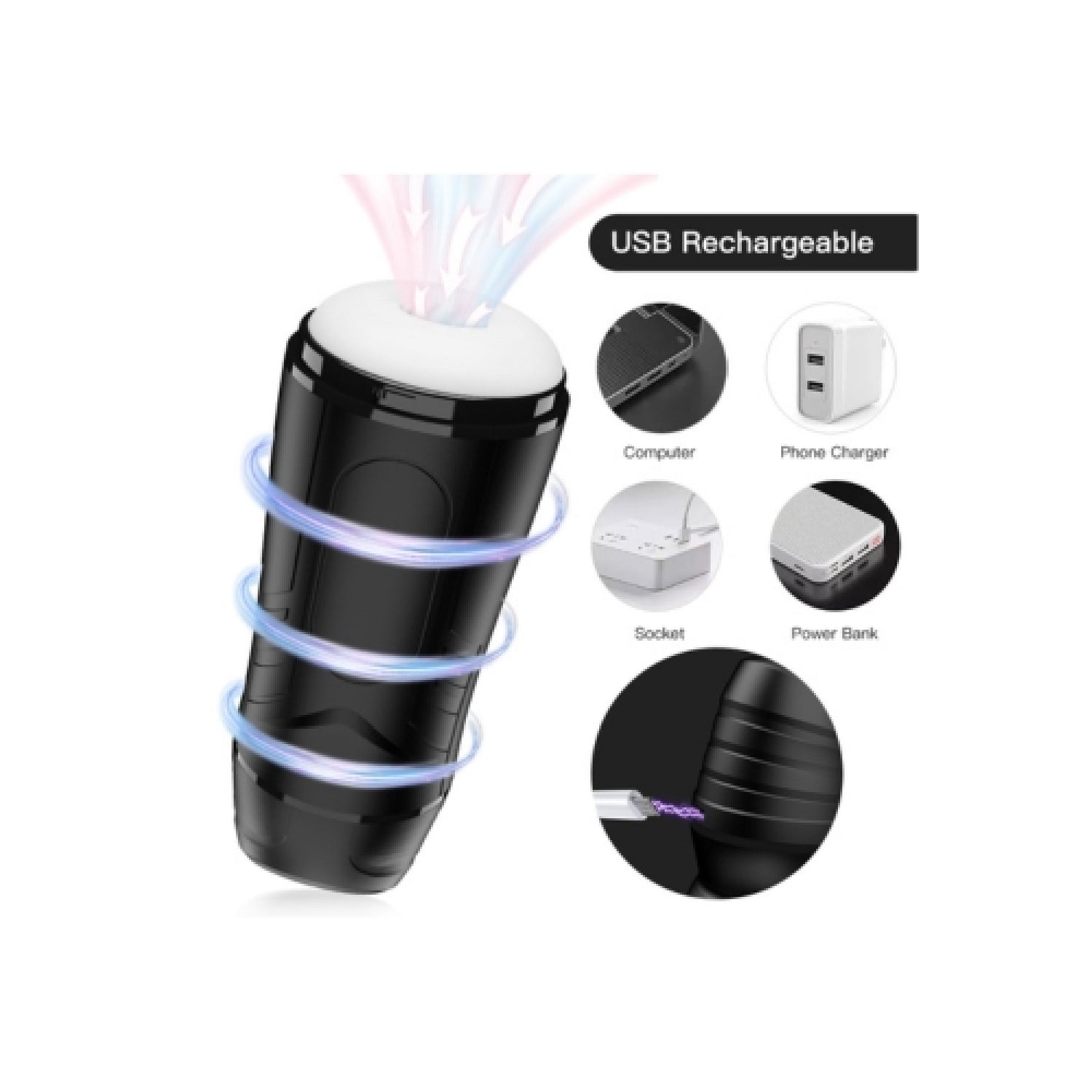 Bonnd Blown XL: Premium Male Masturbator with Vibration & Suction Delight