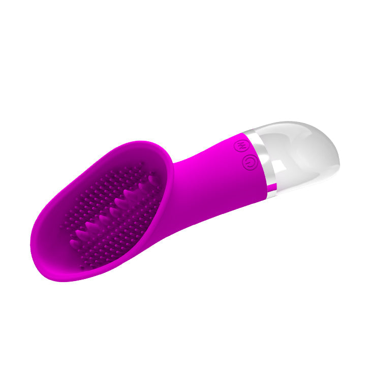 Claude Luxury Clit Tongue Vibrator in Purple - 163mm of Ecstatic Pleasure