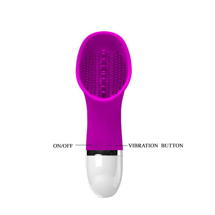 Claude Luxury Clit Tongue Vibrator in Purple - 163mm of Ecstatic Pleasure