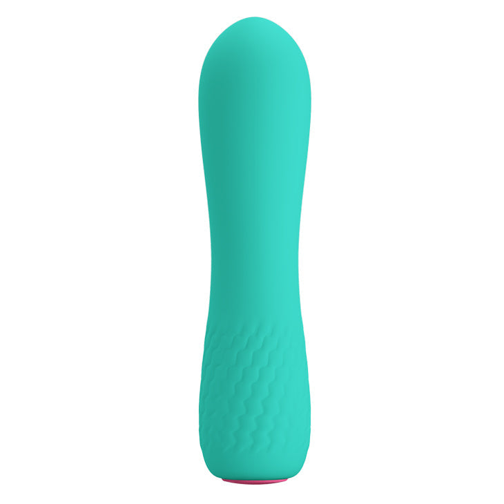 Elfin Mini Vibrator Aqua - 12 Vibration Functions, Waterproof, USB Rechargeable