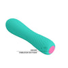 Elfin Mini Vibrator Aqua - 12 Vibration Functions, Waterproof, USB Rechargeable
