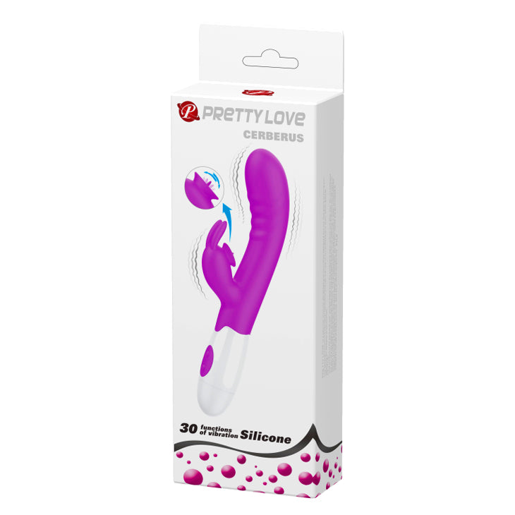 Cerebus Licking Rabbit Vibrator - 30 Vibration Modes & Sensational Silicone Bliss