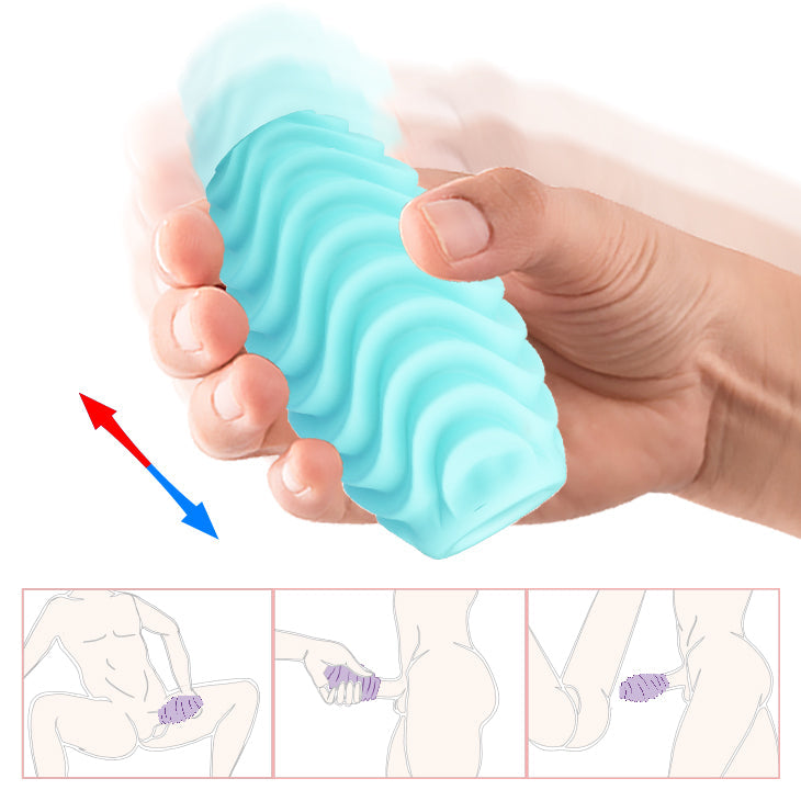 Fantastic Egg Hard Boiled Masturbator - Attractive Green, Double-Sided Sensation