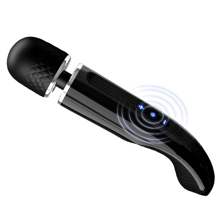 Charming Massager Black – Luxurious Rechargeable, 7 Vibration Functions, 5 Speeds