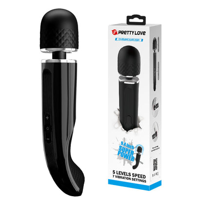 Charming Massager Black – Luxurious Rechargeable, 7 Vibration Functions, 5 Speeds