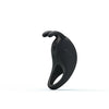 Cock Ring Rabbit Vibrator Black - Ergonomic, Rechargeable, 7 Vibrations for Ultimate Pleasure
