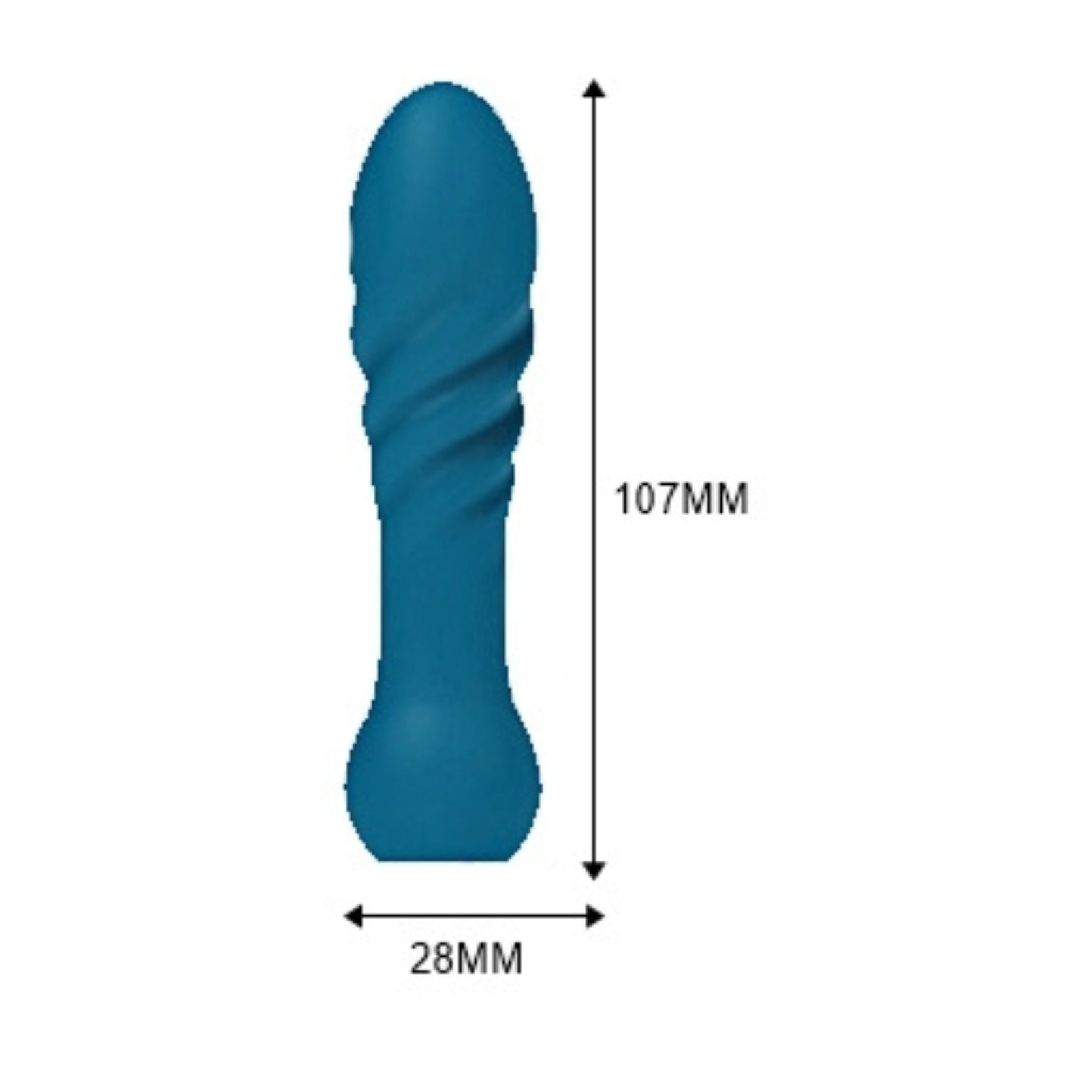 Tulip Bullet by Mother Nature: Luxurious Silicone Vibrator with 10 Vibration Modes