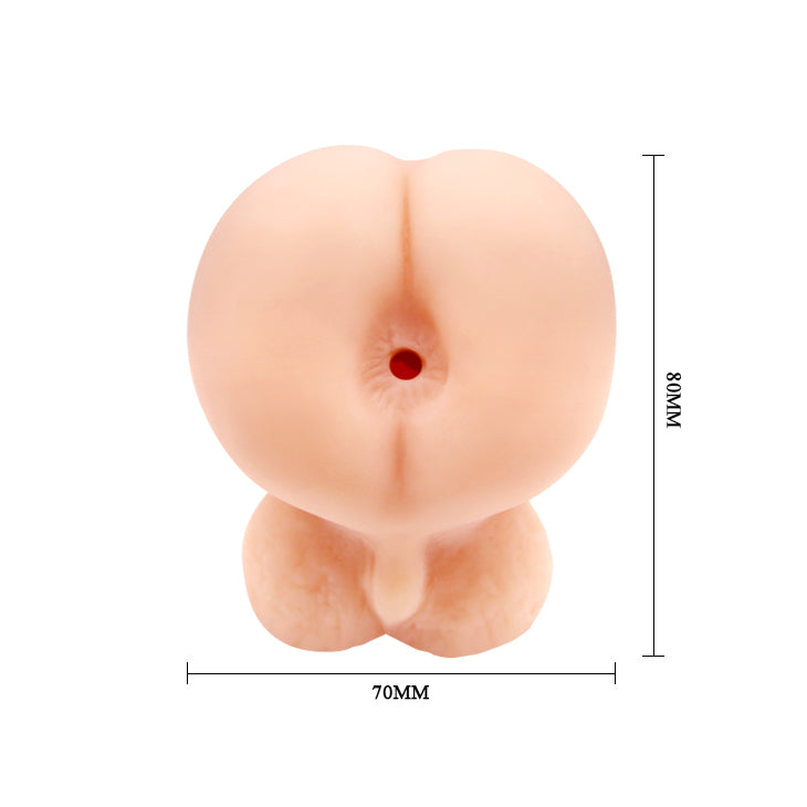 Jack Flesh Vibrating Masturbator - Ribbed TPR Design for Ultimate Pleasure and Comfort