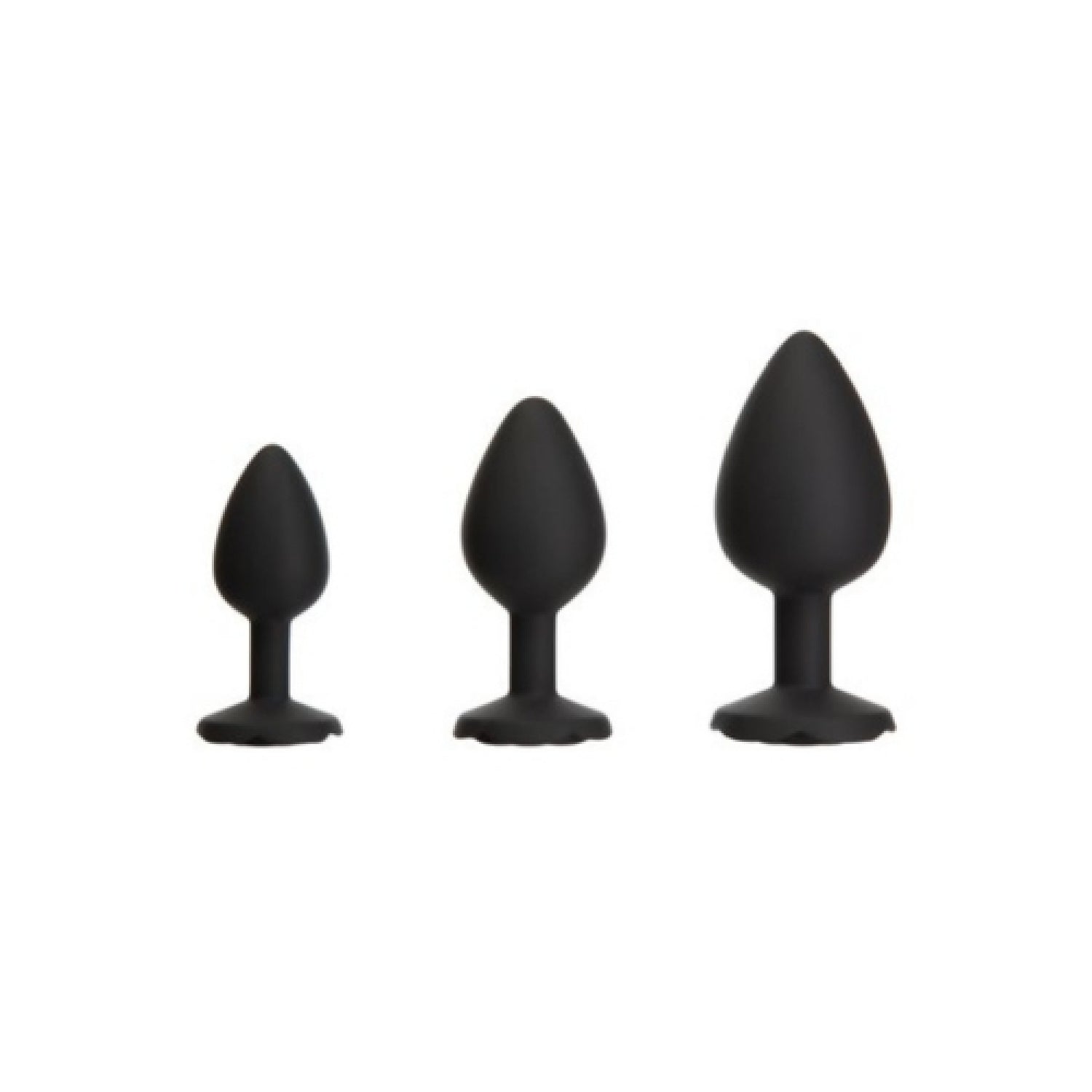 Roses Til’ Dawn Elegant Silicone Anal Plug Kit - Luxurious Pleasure Set