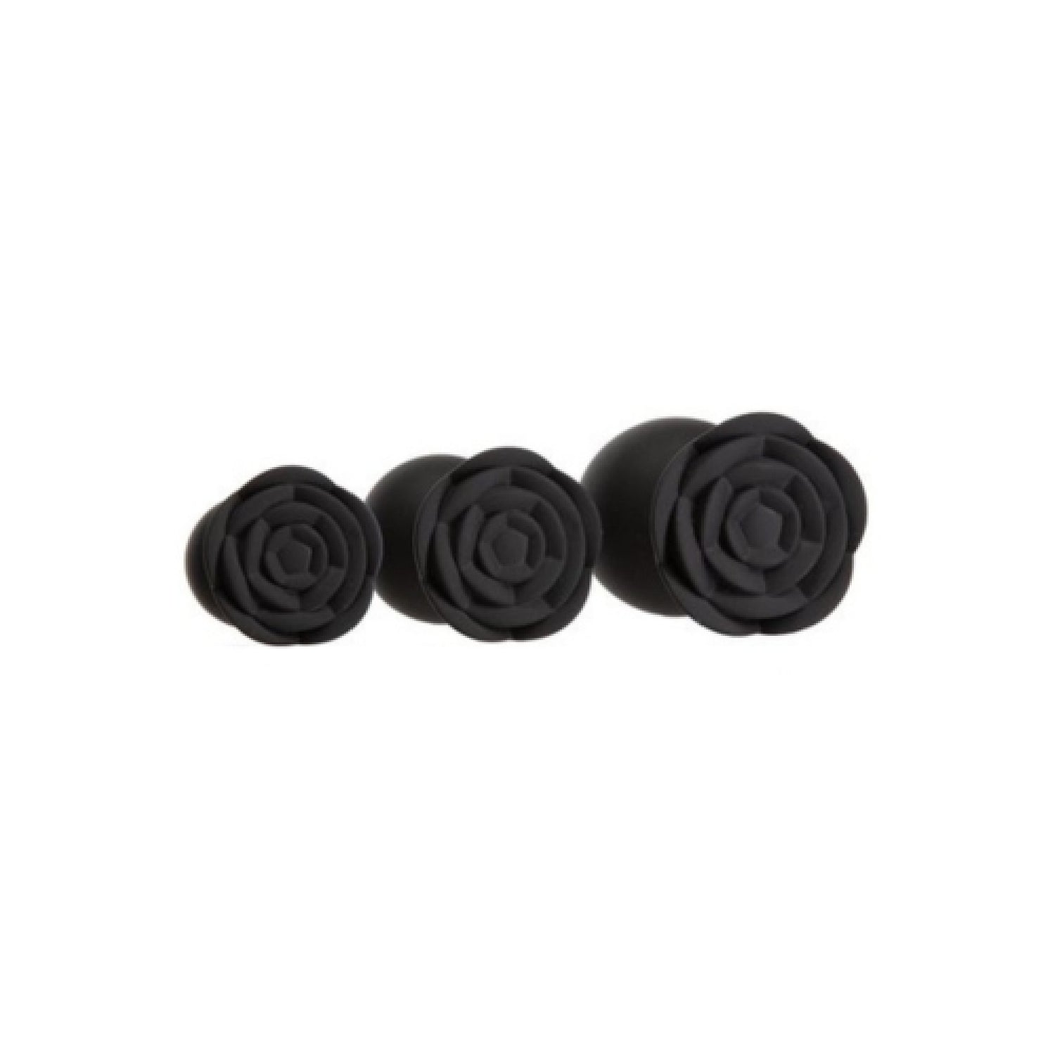 Roses Til’ Dawn Elegant Silicone Anal Plug Kit - Luxurious Pleasure Set