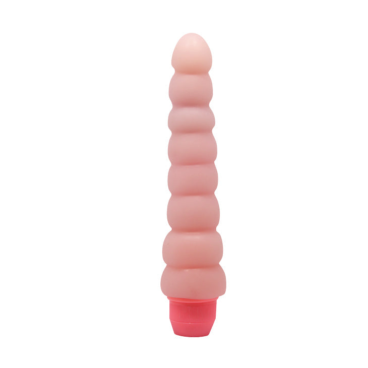 Flexi Spine Ribbed Vibrator - Bendable Shaft with 7 Vibrating Functions