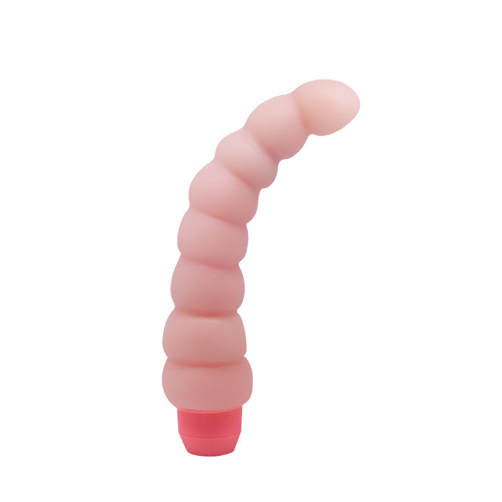 Flexi Spine Ribbed Vibrator - Bendable Shaft with 7 Vibrating Functions