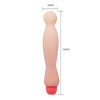 Flexi Spine Vibrator Knobbed Flesh – Bendable Multi-Speed Pleasure Device