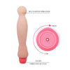 Flexi Spine Vibrator Knobbed Flesh – Bendable Multi-Speed Pleasure Device