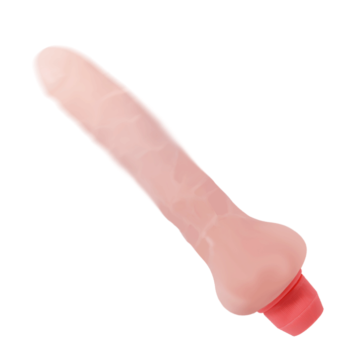 Flexi Vine Sensual Spine Flesh - Luxurious Multi-Speed Vibrator, Bendable Design