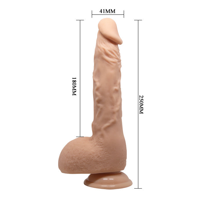 Realistic G-Spot Dildo with Suction Base - Curved TPR Pleasure for Ultimate Sensation