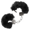 Luxurious PleasureCo Ultra Fluffy Furry Cuffs - Adjustable Unisex Bondage Restraints