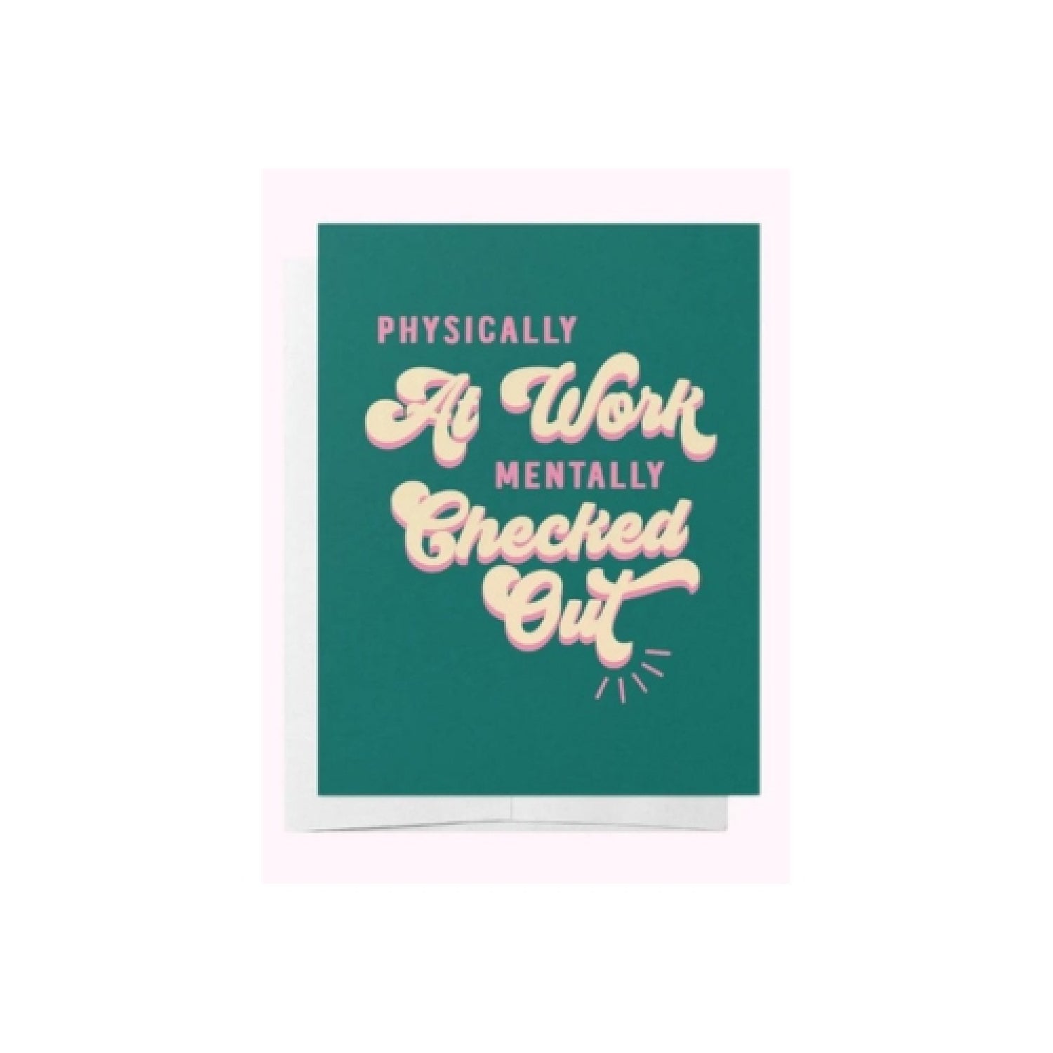 Physically at Work Summer Holiday Cards 5PK - Elegant 10.5cm x 14.8cm Design
