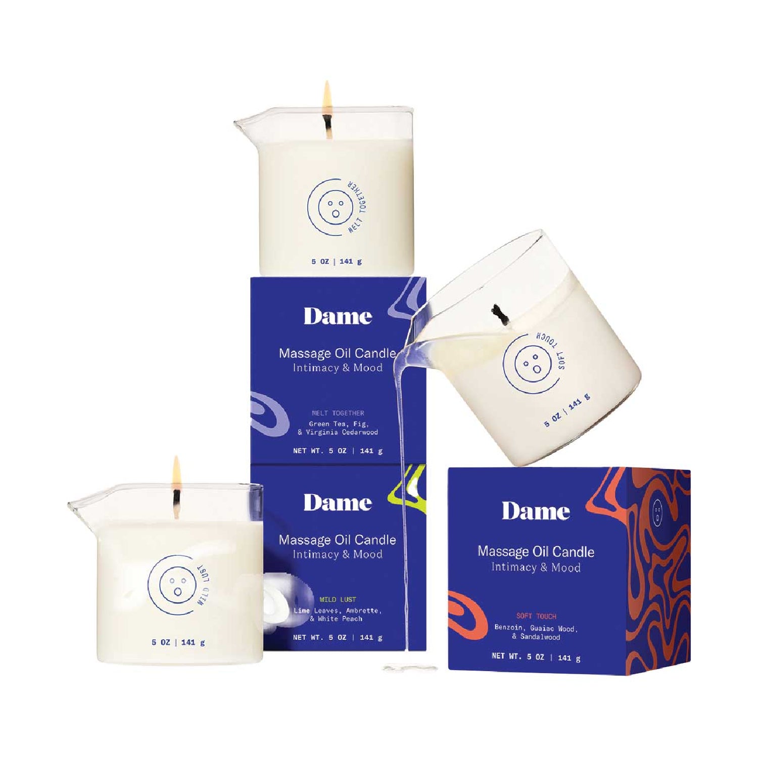 Luxurious Kava Kava Massage Oil Candle - Plant-Based Sensual Moisturizer for Intimacy