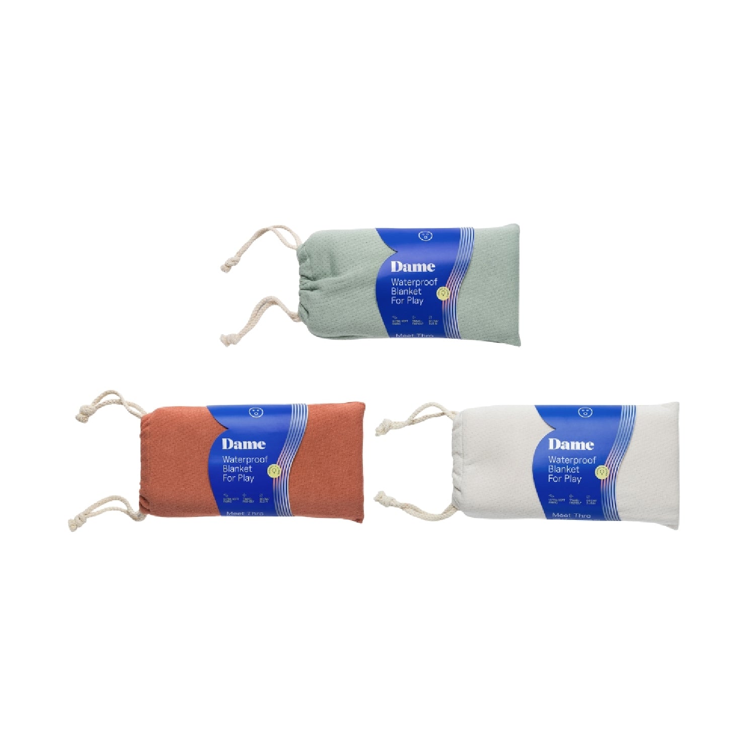 Thro Waterproof Blanket: Ultra-Soft Cotton, Travel-Ready for Mess-Free Adventures