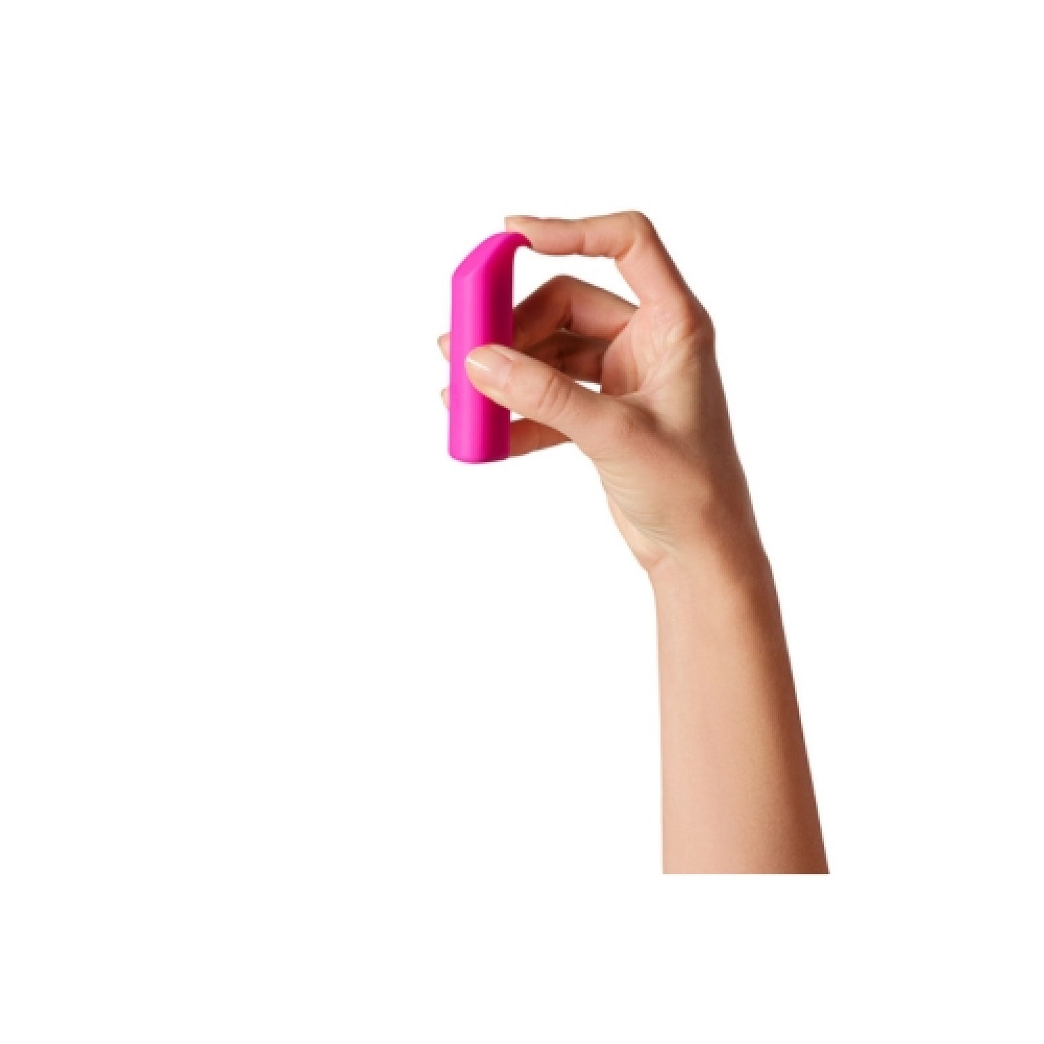 Zig Plum Compact Vibrator - Ergonomic Triangular Design in Luxurious Silicone