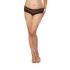 Black Diamond Boxed Luxurious Fishnet Thigh High Stockings with Back Seam