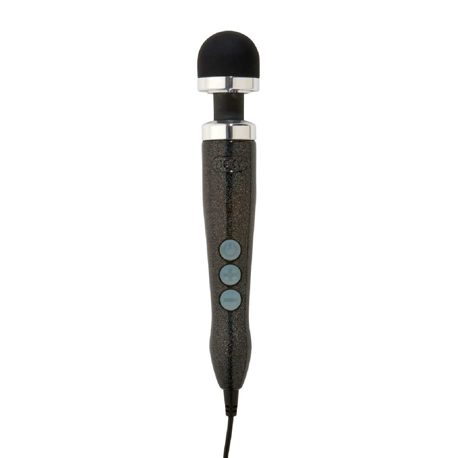 Doxy Number 3 Matte Black: Powerful Mini Wand Massager for Luxe Pleasure Anytime