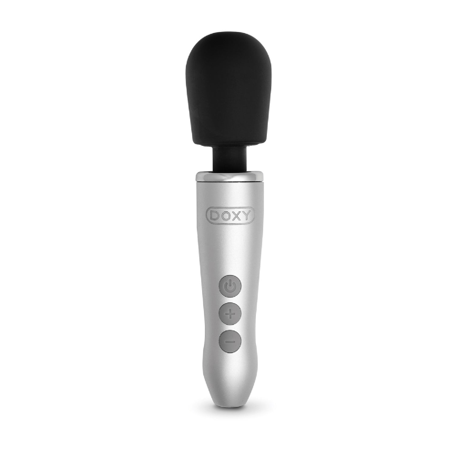 Doxy Go Brushed Metal: Compact, Travel-Ready Powerful Wand Vibrator