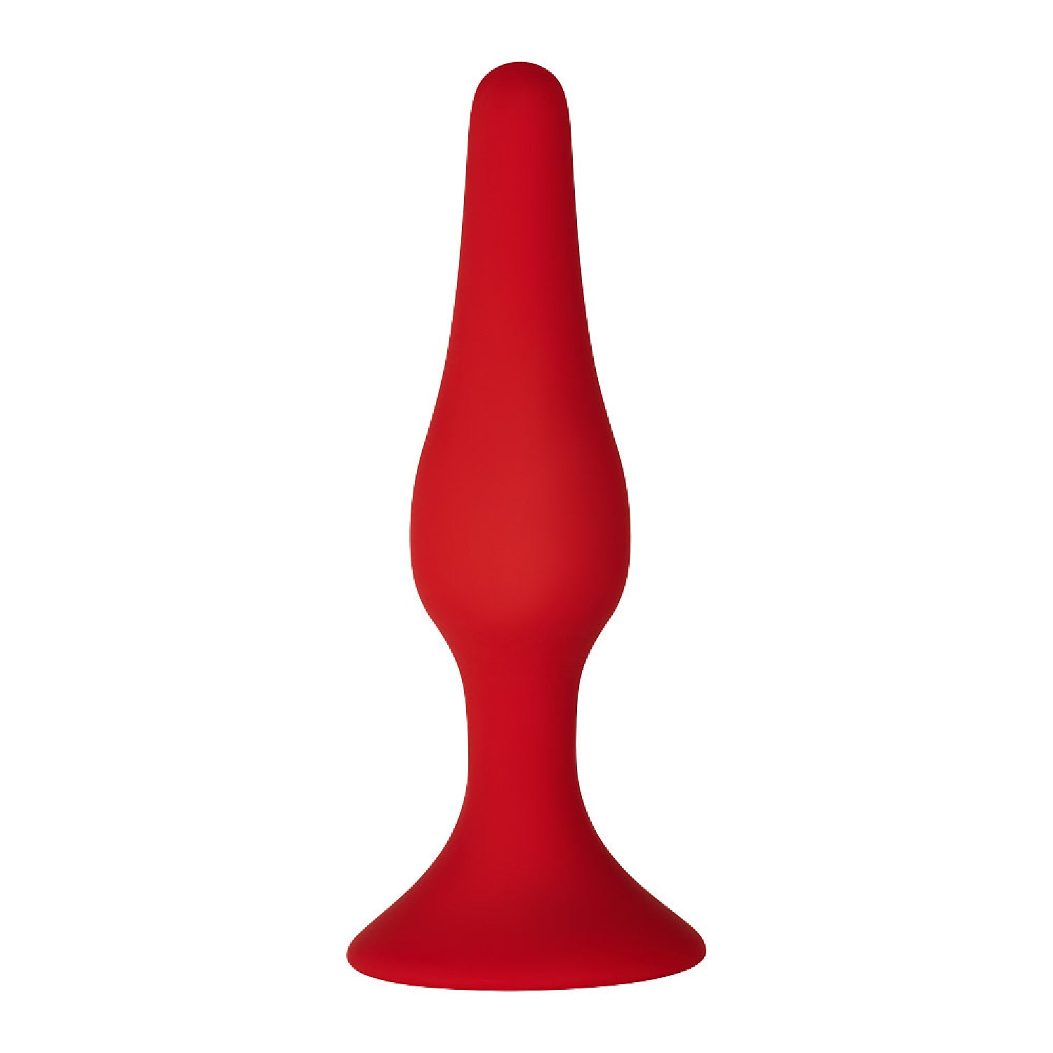Forto Lungo Red S Anal Plug - Premium Silicone, Tapered Design for Ultimate Pleasure