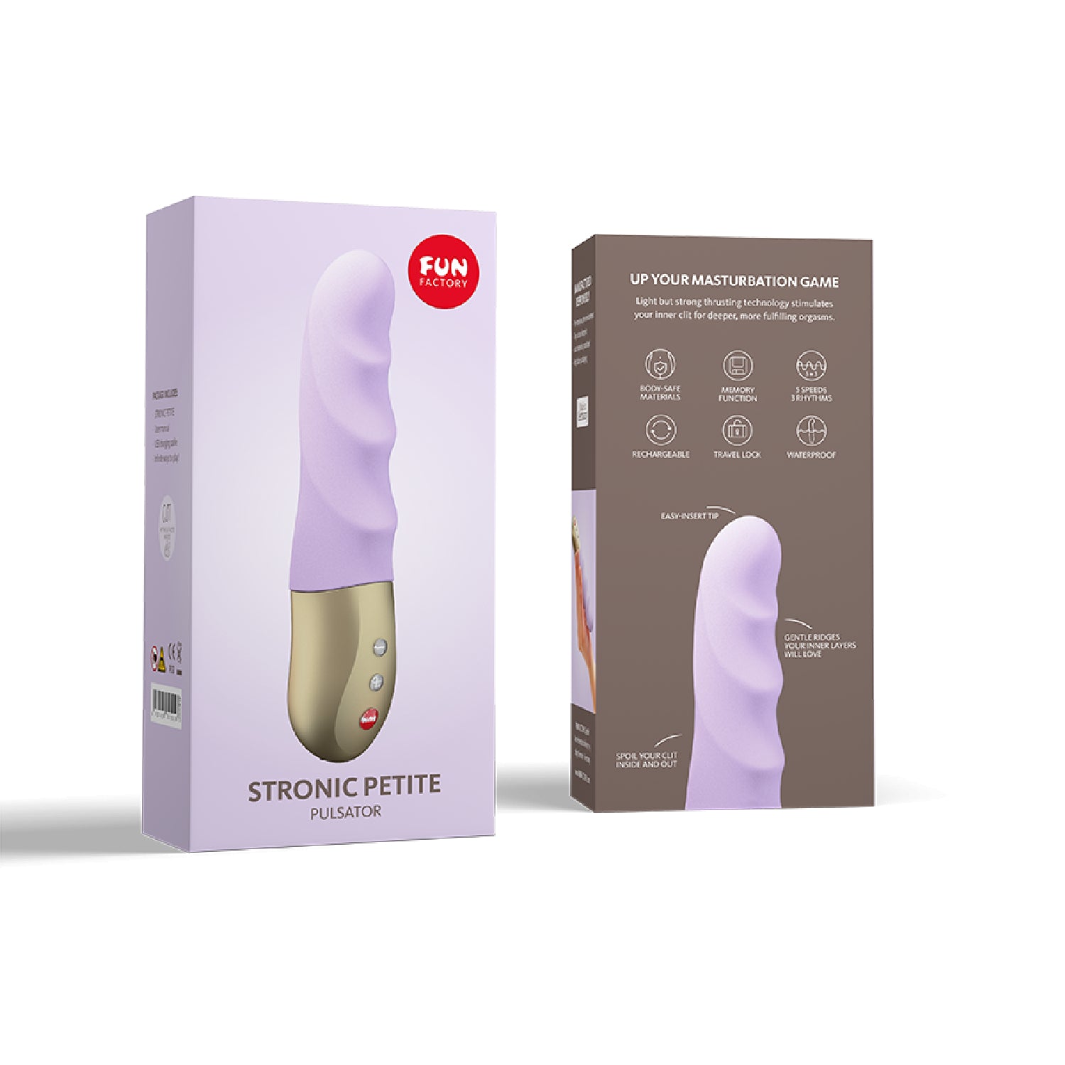 Stronic Petite by Fun Factory: Luxurious Hands-Free Pulsator for Effortless Pleasure