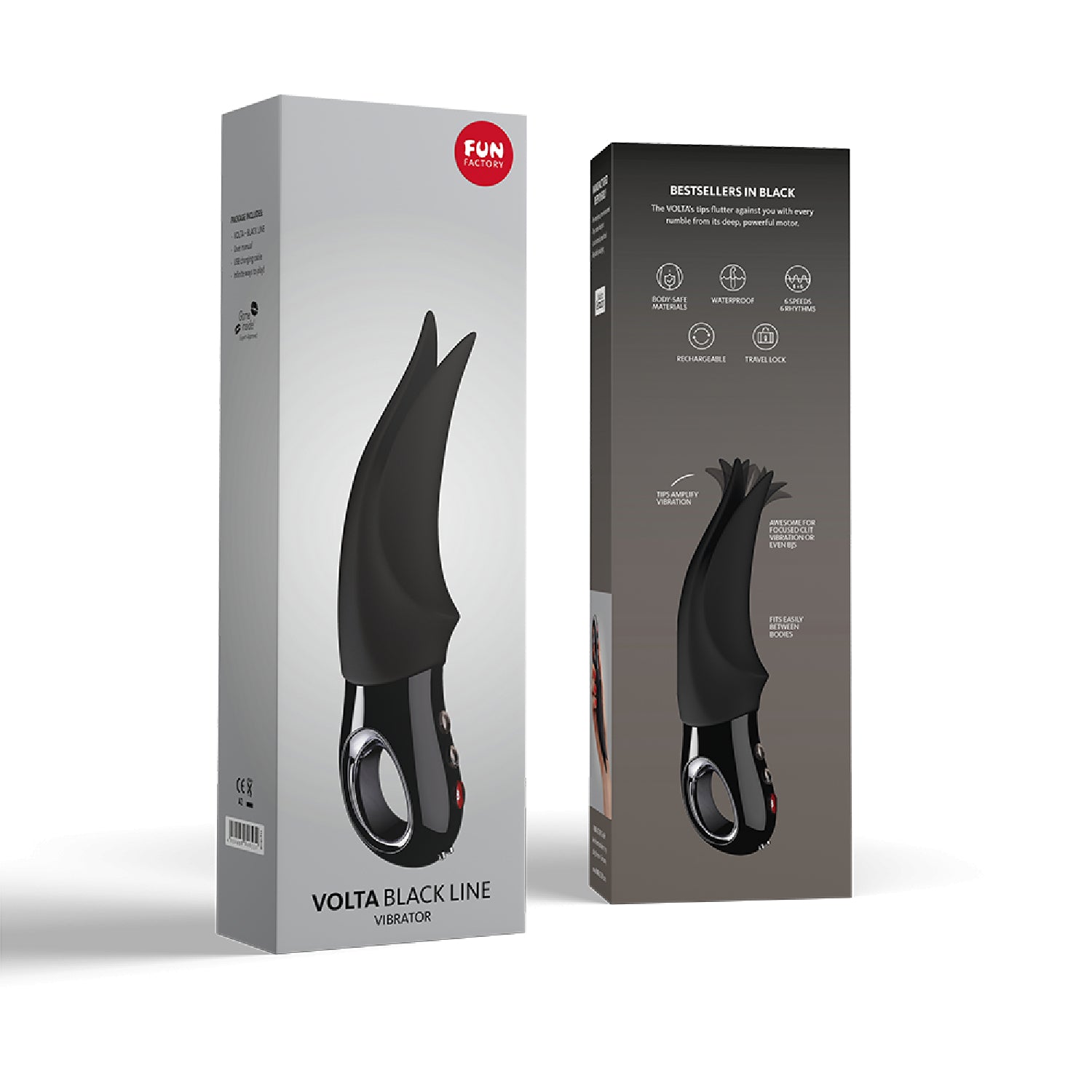 Volta Luxury Clitoral Vibe - Deep, Powerful Motor with Versatile Flutter Tips