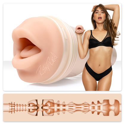 Fleshlight Girls Riley Reid Insomnia - Sensational Mouth Sleeve for Ultimate Pleasure