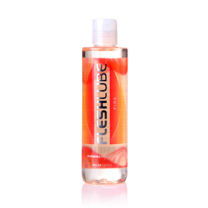 Fleshlube Fire 8oz - Hypoallergenic Warming Lubricant for Gentle Sensations