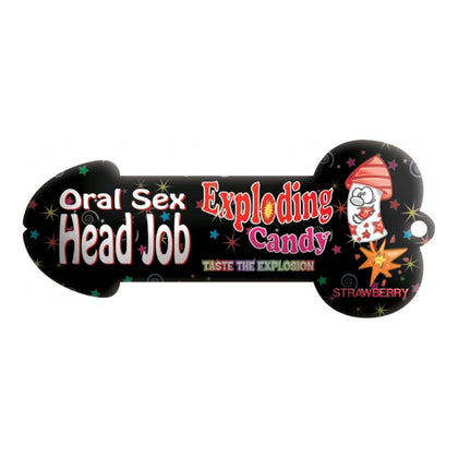 Head Job Strawberry Oral Sex Candy – Decadent Pecker-Shaped Treat for Pleasure