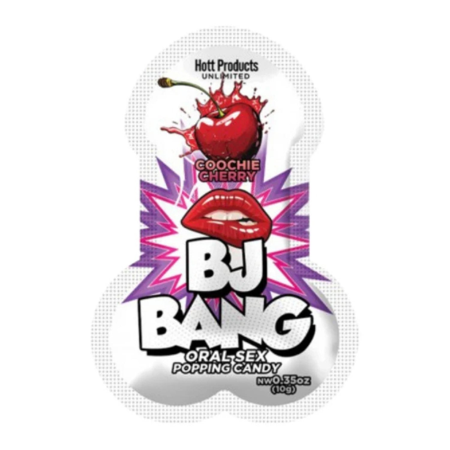 BJ Bang Exotic Oral Sex Popping Candy - Wild Watermelon, Strawberry, Coochie Cherry