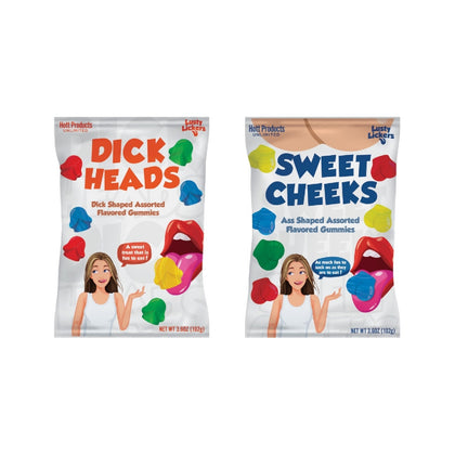 Indulgent Assorted Dick Head Gummies by Hott Products - 12 Decadent Delights