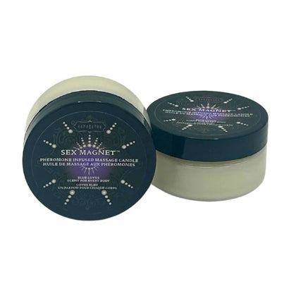 Blue Lotus Pheromone Massage Candle - Luxurious Warm Aroma for Intimate Bliss