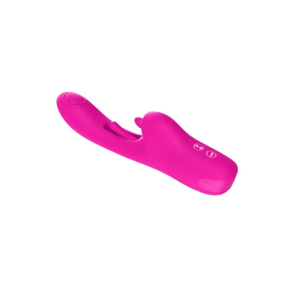 Tr46 Tapping Tongue Rabbit Vibrator - Premium Silicone, 7 Pulsing & 3 Licking Modes