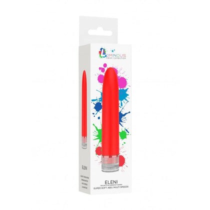Eleni Super Soft ABS Multi-Speed Vibrator - Luxurious Red Pleasure Experience