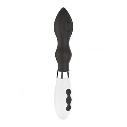 Astraea Rechargeable Black Vibrator - 10 Speeds, Silent, Ergonomic Design