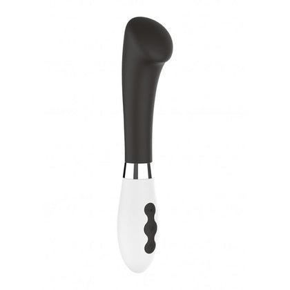 Aceso Rechargeable Vibrator - 10 Speeds, Silicone Pleasure Tool in Black