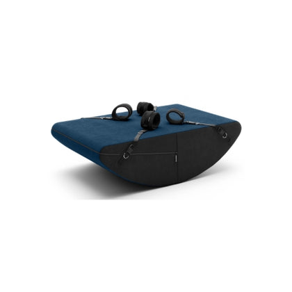 Liberator Scoop Valkyrie Edition: Ink Blue MicroLoop & Cuffs for Ultimate Pleasure