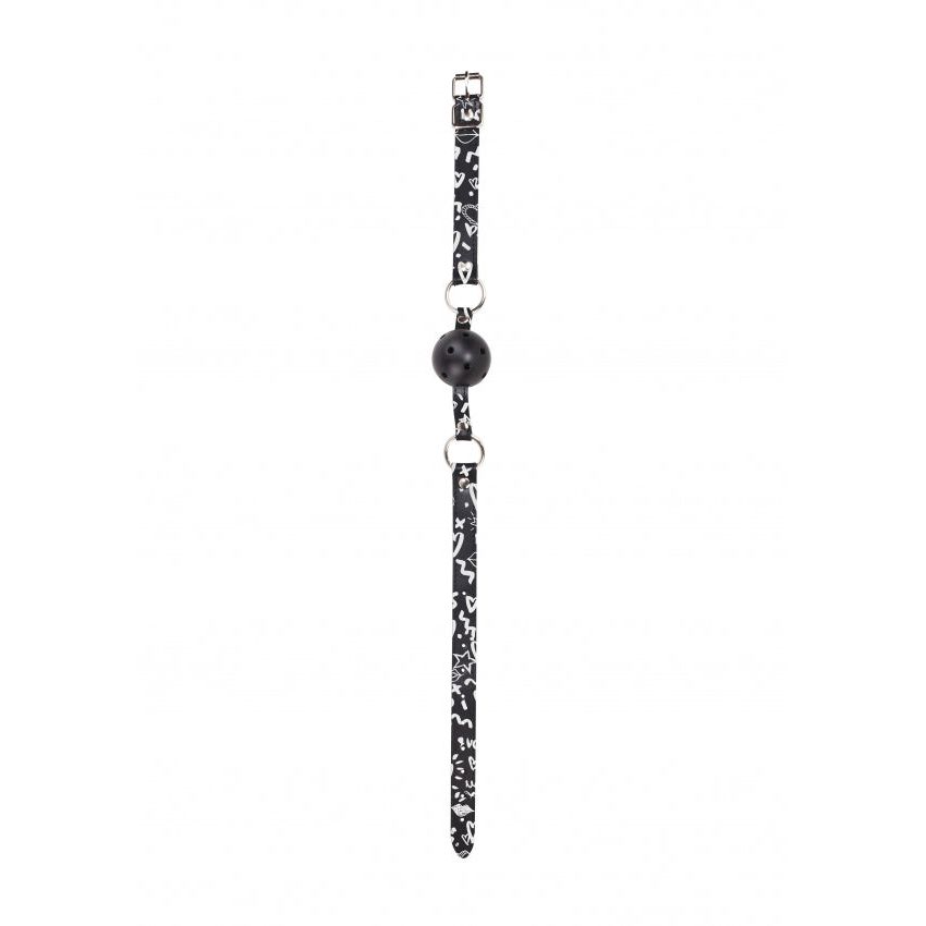 Breathable Ball Gag by Love Street Art Fashion - Adjustable, Comfortable Playtime
