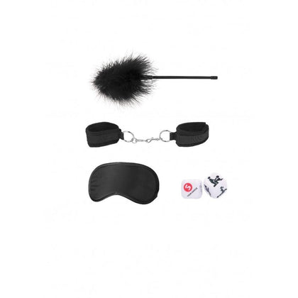 Elegant Velvet Bondage Kit #2: Adjustable Cuffs, Feather Tickler for Intimate Play