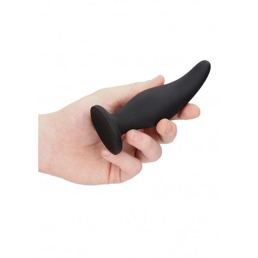 Luxurious Curve Butt Plug - Silky Soft Silicone with Tapered Tip for Ultimate Pleasure