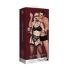 Luxury Burgundy Bondage Kit - Premium, Elegant Power Play Essentials for Desire