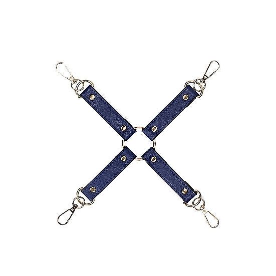 Sailor Bondage Kit: Luxurious BDSM Set with Chic Cuffs, Collar, and Rope