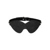Diamond Studded Eye Mask - Luxurious Faux Leather Blindfold for Intimate Adventures